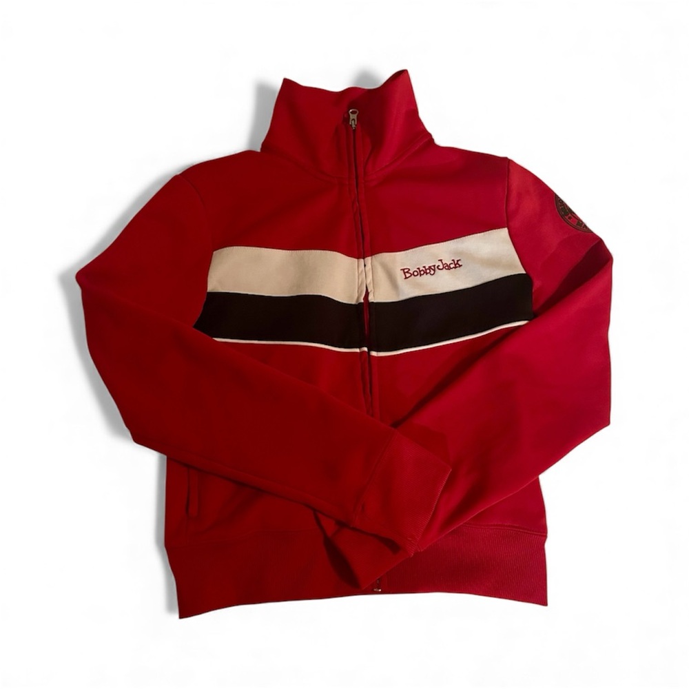Bobby Jack Red Zip Up Jacket